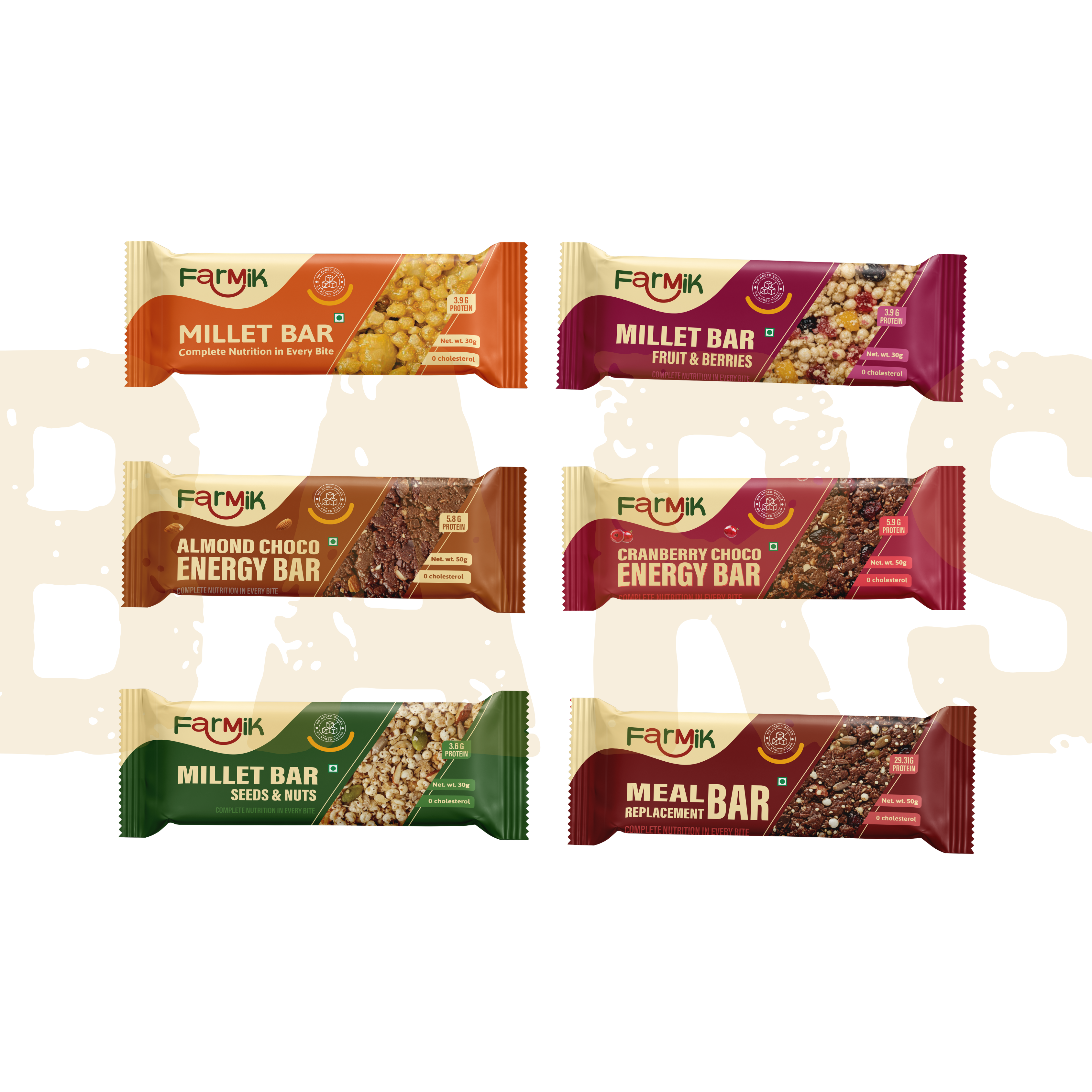 Energy Bars Category Visual
