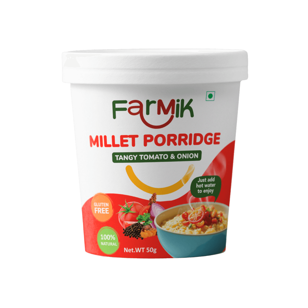 Millet Porridge - Tangy Tomato & Onion