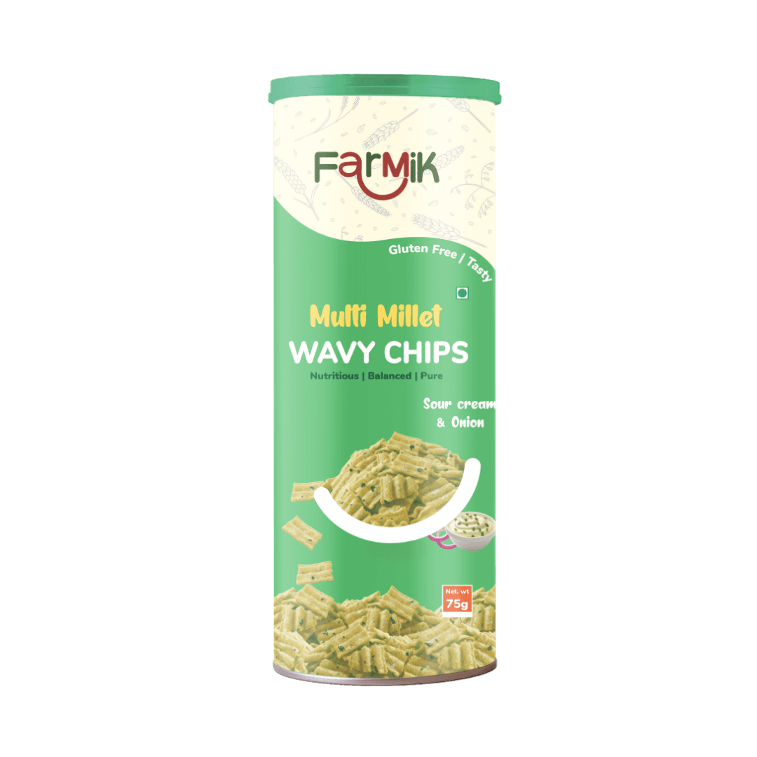 Wavy Chips - Sour Cream & Onion